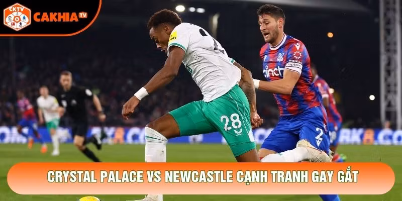 Crystal Palace vs Newcastle cạnh tranh gay gắt